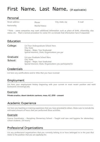 The 10 Best Free Resume Templates For Word Wps Office Academy