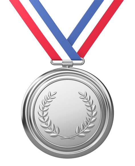 Silver Medal Award Second Place Great Powerpoint Clipart For
