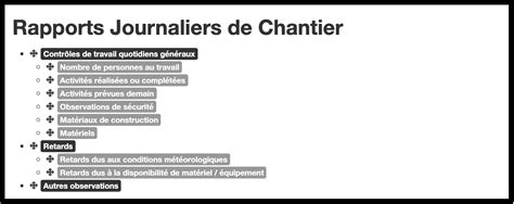 Exemple De Rapport De Fin De Chantier