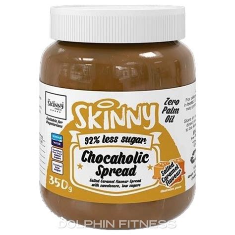 The Skinny Food Co Chocaholic Spreads 350g Salted Caramel