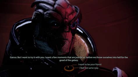 Mass Effect 2 Garrus Romance Dialogue 3 Youtube