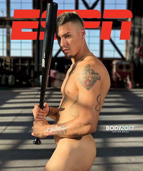 Chicago Cubs Javier Baez Goes Naked For ESPN Body Issue Cover