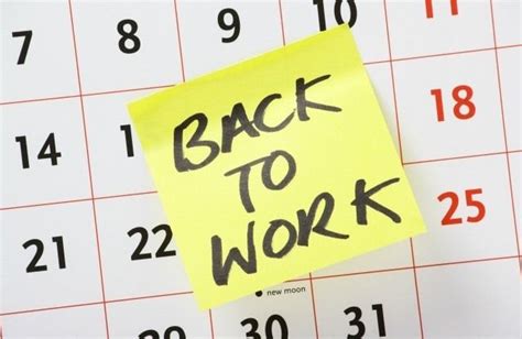 Returning To Work Remember You Are Enough Return To Work Back To