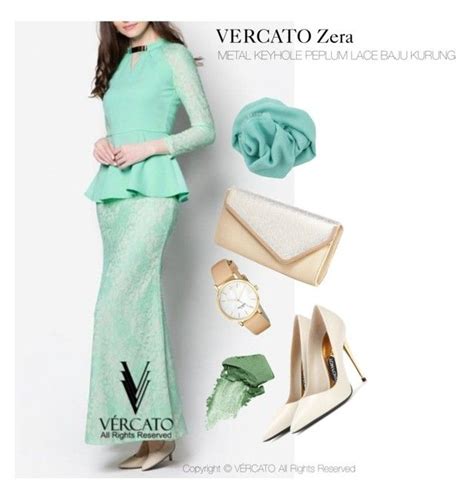 My kuih or the highway, is inspired by the endless varieties of malaysian kuih. "VERCATO Zera Baju Kurung Moden" in mint green and also ...