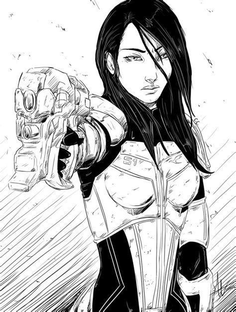 Ashley Williams Fan Art By Sonellion Mass Effect Ashley Ashley Williams Mass Effect Mass