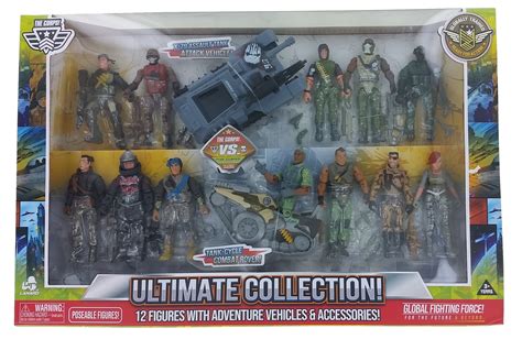 Lanard The Corps Ultimate Collection Army Action Figure Set