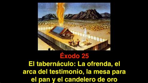 Éxodo 25 El Tabernáculo La Ofrenda El Arca Del Testimonio Y La Mesa