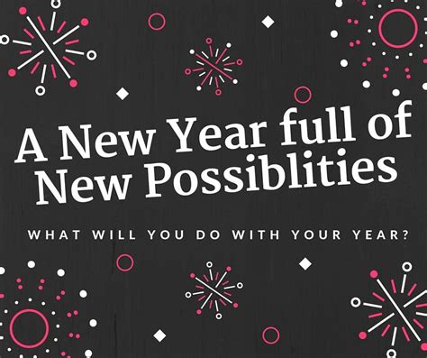 A New Yearnew Possibilities