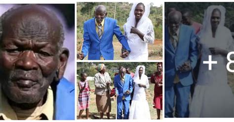 99 year old man marries for the first time to his 40 year old girlfriend after 20 years of
