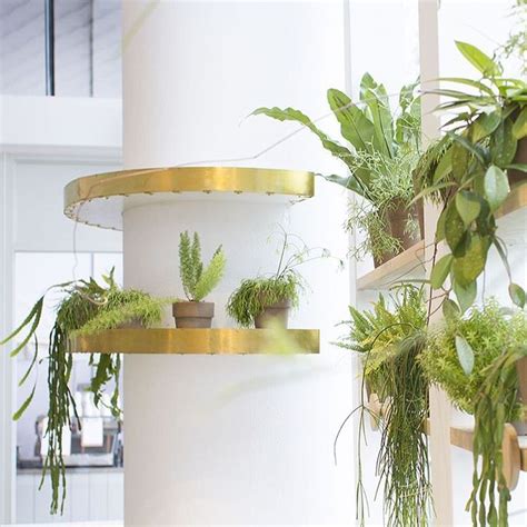 Plants Around Column Column Cladding And Design In 2019 Cafeteria Design Interior Columns