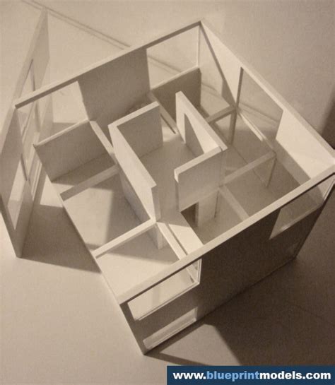 Conceptual Scale Model Artist Residence Architectural