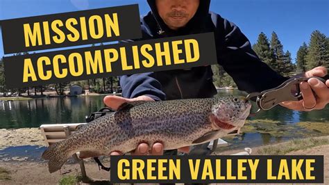 Summer Trout Green Valley Lake Fishing 4th Of July 2022 Youtube