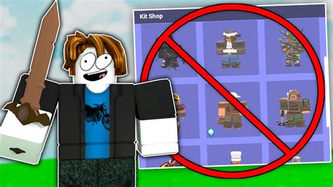 Winning With No Kit In Roblox Bedwars Youtube