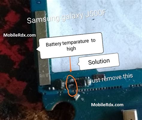 Ntc thermistor , vishay i n t e r t e c h n o l o g y , i n c. Repair Samsung Galaxy J5 J500F Charging Paused Problem