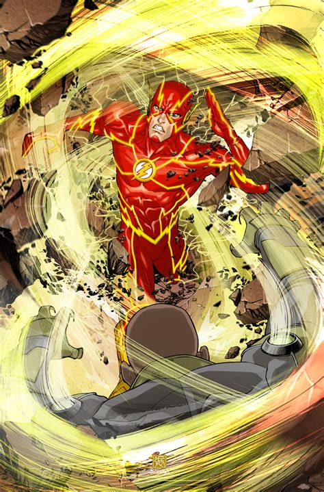Bernard Chang On His Variant Cover For The Flash 8 Dc