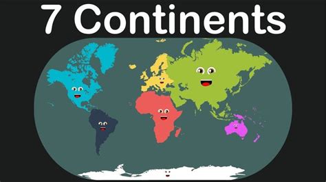 Seven Continents Geographykids Learning Tube Geography For Kids