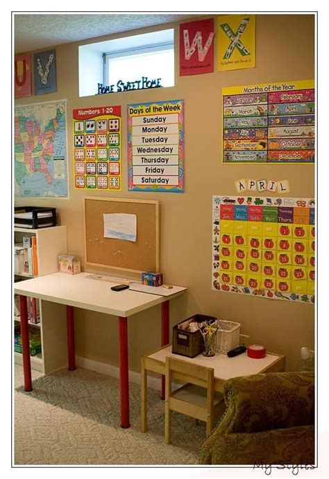 Kindergarten is an exciting age, full of fun and learning opportunities. Next Year-s School Room Re-do #home #school #room # ...