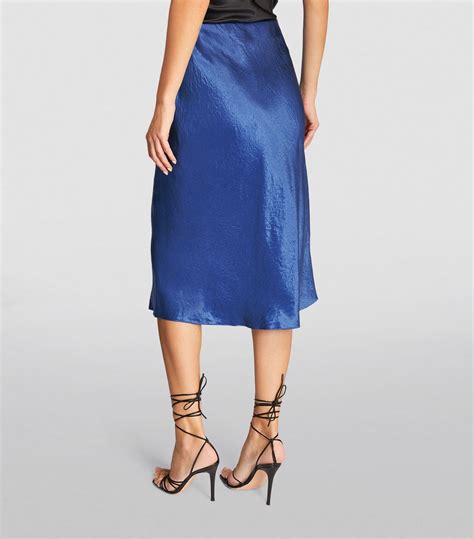 Vince Slip Midi Skirt Harrods Ae