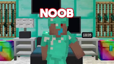 Minecraft Game Noob Vs Pro Swapped Life Animation Youtube