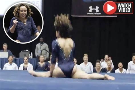 Gymnasts Routine Gets MILLION Views After Excruciating Splits