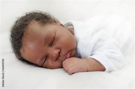 Black African Newborn Baby Stock Foto Adobe Stock