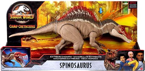 Jurassic World Camp Cretaceous Extreme Chompin Spinosaurus Action