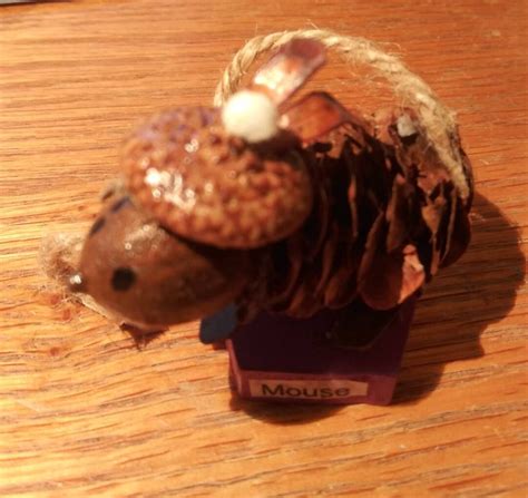 Adorable Pine Cone Creatures Handcrafted Shelf Sitter The Etsy
