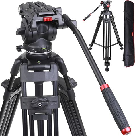 Heavy Duty Video Tripod System Bv12t 72 Inch Professional Complete