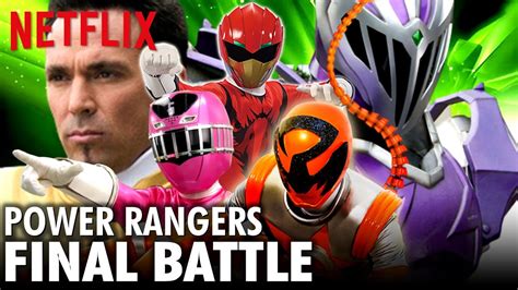 Final Power Rangers Series Netflix Th Anniversary Series Youtube