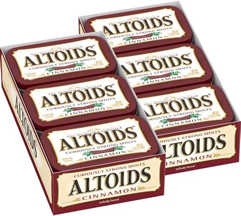 Altoids Cinnamon Mints 176 Ounce 12 Packs Amazonca Grocery