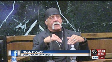 Hulk Hogan Takes Stand In Sex Tape Scandal Youtube