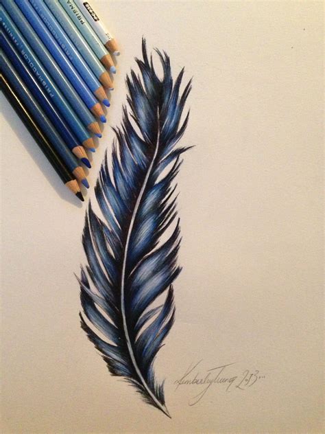 Pin By Louise Pearce On Like Stuff Feather Art Color Pencil Drawing