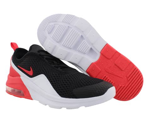 Nike Nike Air Max Motion 2 Boys Shoes Size 2 Color Blackred Orbit