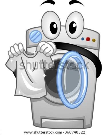 All the best random emojis for free. Mascot Illustration Washing Machine Handling White Stock ...