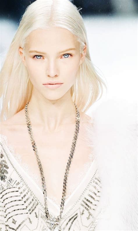 Sasha Luss At Roberto Cavalli Spring 2014 Most Beautiful Faces