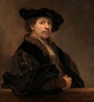 Autorretrato aos 34 Anos (1640) de Rembrandt | Tela para Quadro na ...