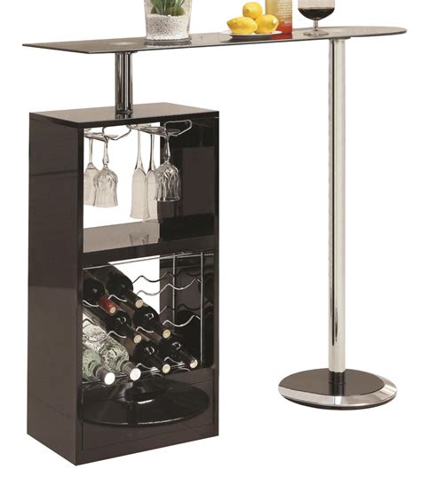 Coaster Bar Table In Black 120451 By Dining Rooms Outlet By Dining