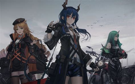 1920x1200 Resolution Arknights Girl Characters 1200p Wallpaper