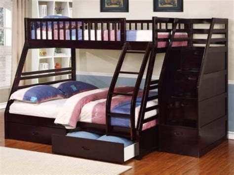 Bn Bb02 Kids Bunk Bed With Twinfull Baongoc Wooden Furniture