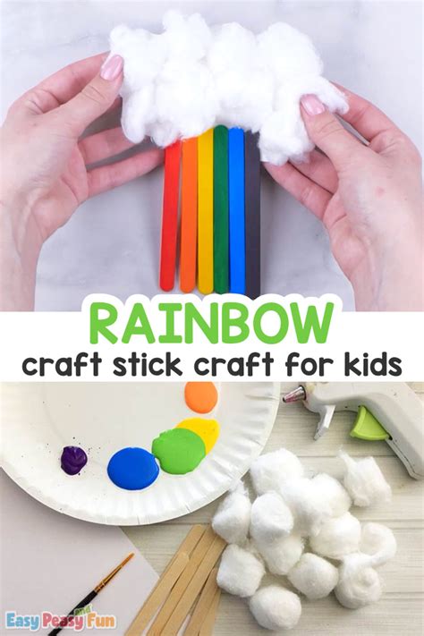 Craft Sticks Rainbow Craft Ôn Thi Hsg