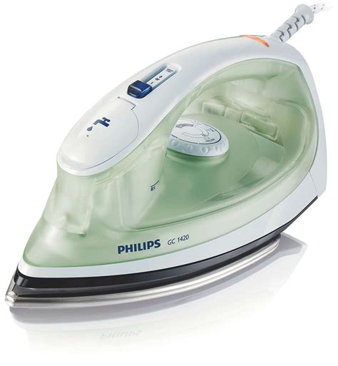 Find the perfect philips steam iron, steam generator iron, clothes steamer or ironing board. Steam iron GC1420/02 | Philips