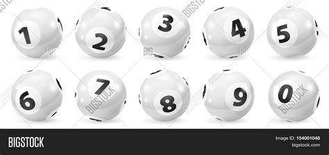 Lottery Number Balls Image And Photo Free Trial Bigstock