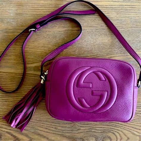 Gucci Bags Gucci Small Soho Disco Pebbled Leather Crossbody Bag