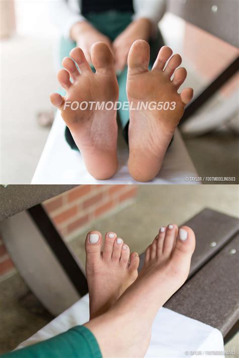 Footmodeling Taylor College Class Feet With Pedicure