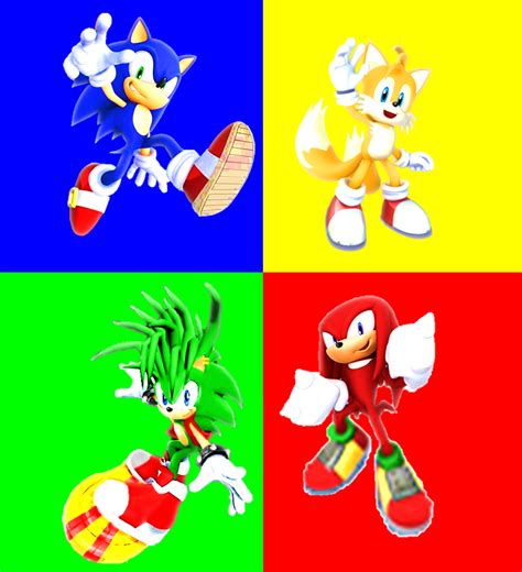 Sonic Manic Tails And Knuckles Sonic El Erizo Foto