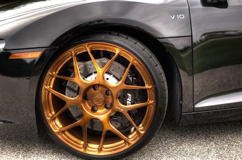 Brushed Copper Rims For Cars Wheel Audi R8