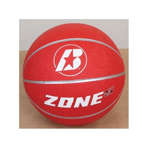 Zone Red Basketball Size 5