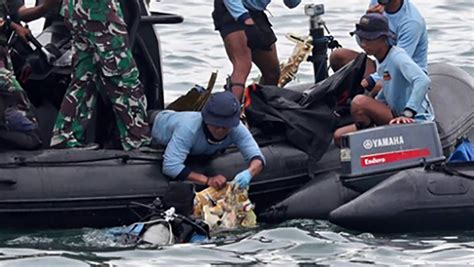 On twitter, the president said the crash was a mortal blow. Human remains and black box located at Indonesia plane ...