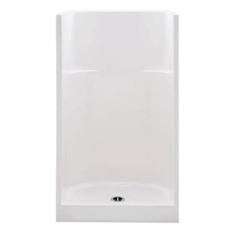 Aquatic Remodeline 36 In X 36 In X 72 8 In 3 Piece Shower Stall With