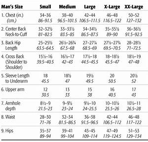 Men S Size Chart Purls Of Yarn